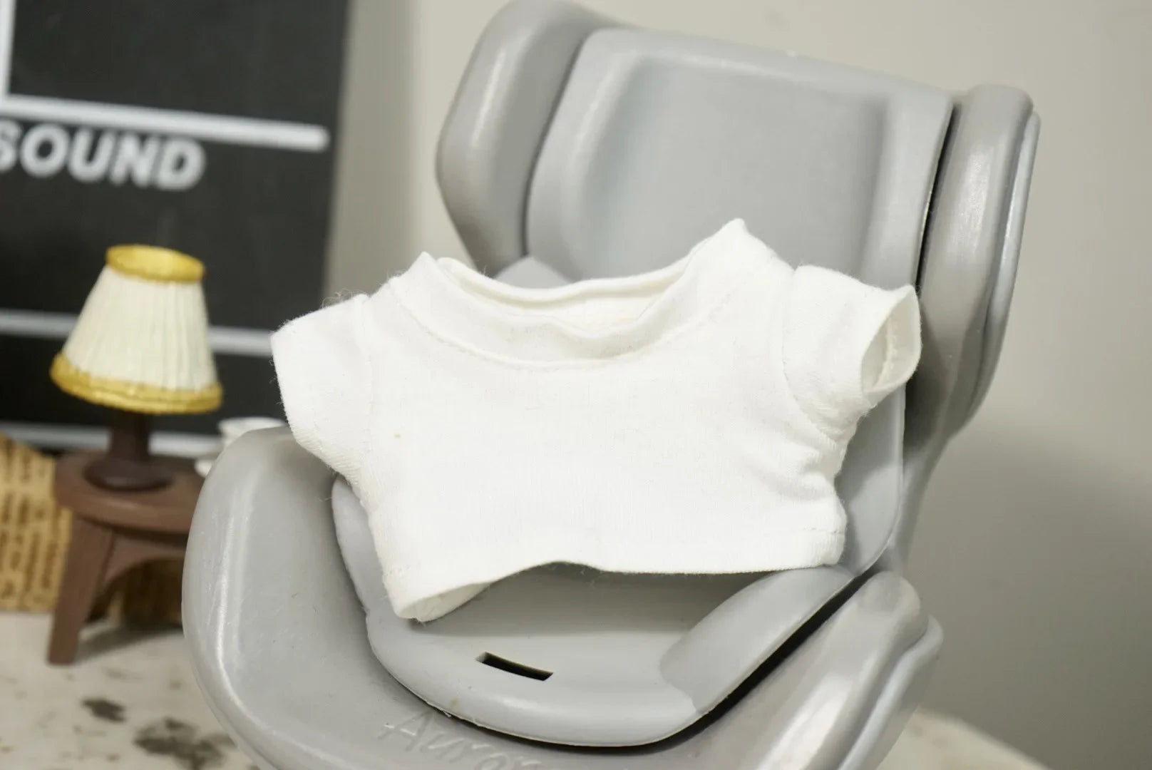 Suitable For Labubu Children'S Clothing 17cm Canvas Clothing Handcuffs Combo Set Doll Clothing Doll Accessories Role-Playing