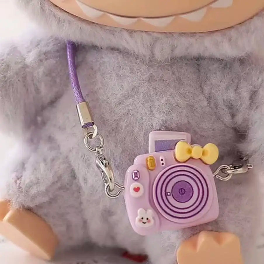 for 15-17cm Ropa Labubu & 10cm Cotton Doll Love Hoodie Pink Yarn Skirt Clothing no doll Mini Doll'S Clothes Outfit Accessories