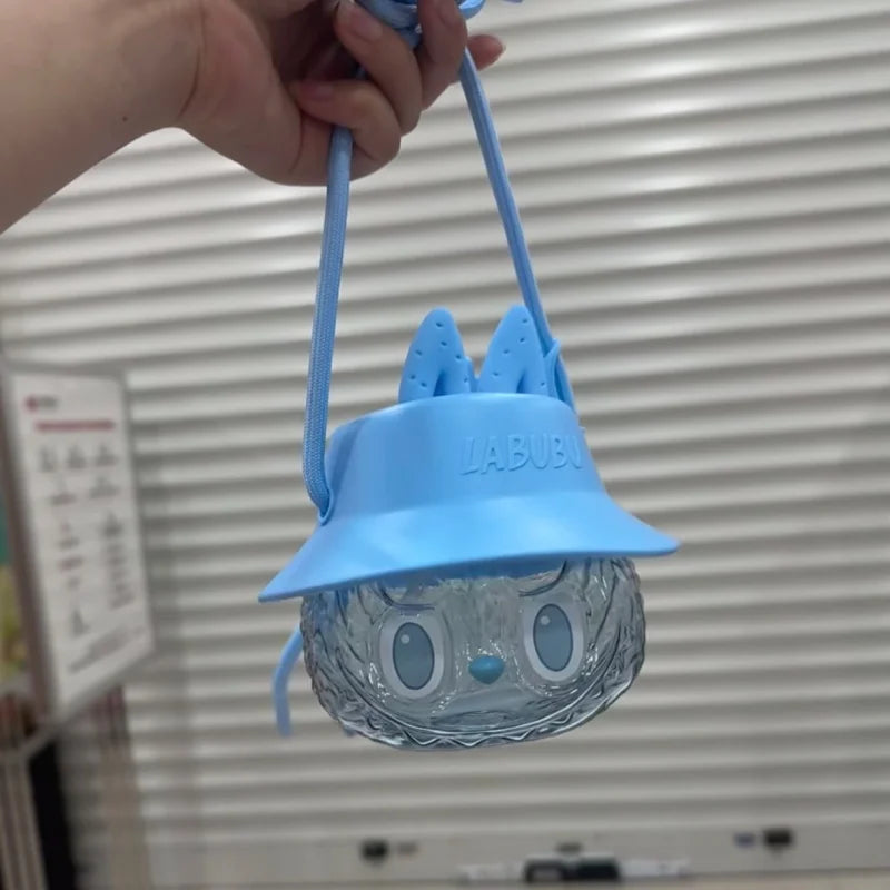 Genuine Popmart Labubu The Monsters Wacky Mart Series Tumbler Blind Box Home Decoration Kawaii Model Birthday Gift For Girl