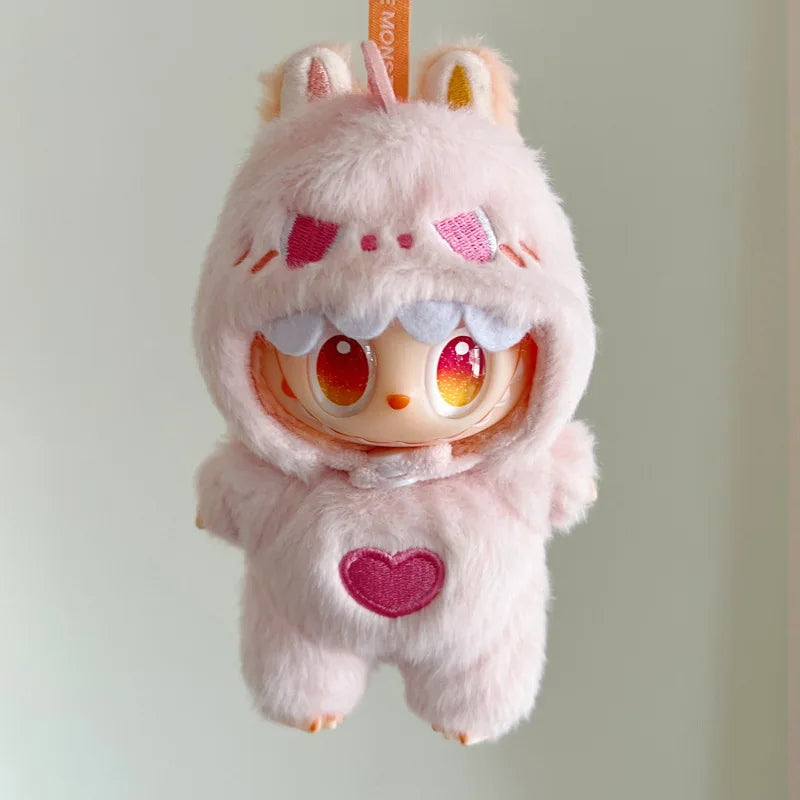 Suitable For 17cm Labubu Dinosaur Clothing Set Doll Clothing Doll Accessories Cute Set Holiday Gift Doll Accessories  Clothes