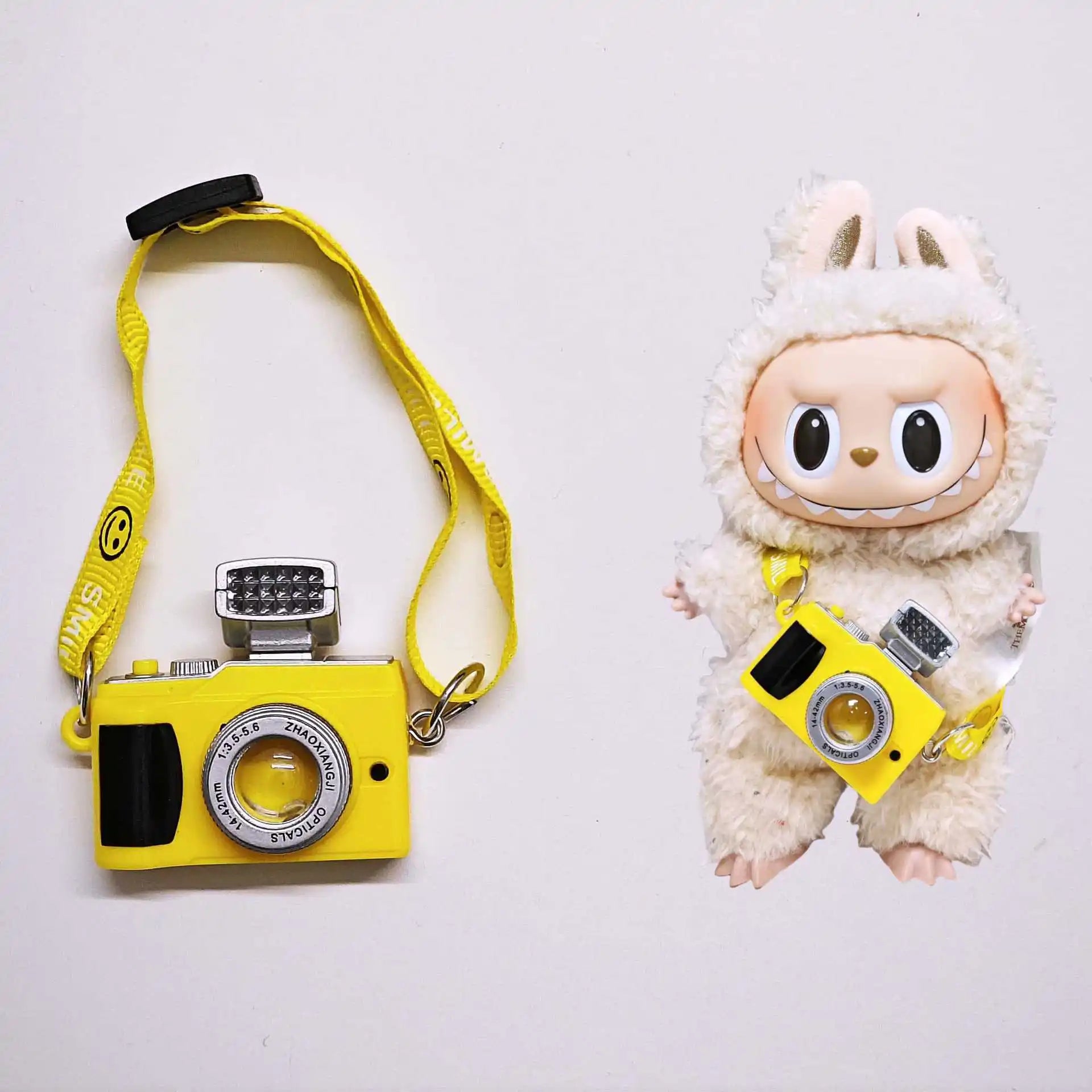 Labubu Doll Digital Camera Guitar Dolls House Decoration Accessory Mini Water Bottle Cup for EXO Doll Sunglasses Baby Dress Up