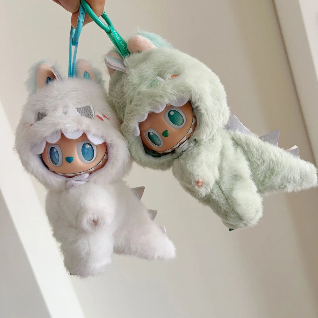 Suitable For 17cm Labubu Dinosaur Clothing Set Doll Clothing Doll Accessories Cute Set Holiday Gift Doll Accessories  Clothes