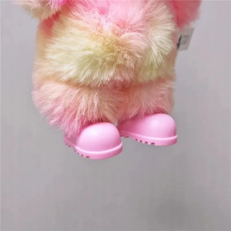 For labubu 4.0 The Monsters Pin Love Series Cartoon Fast Food Hat Working Outfit Clothing Hamburgers Fries M Workwear Clohtes