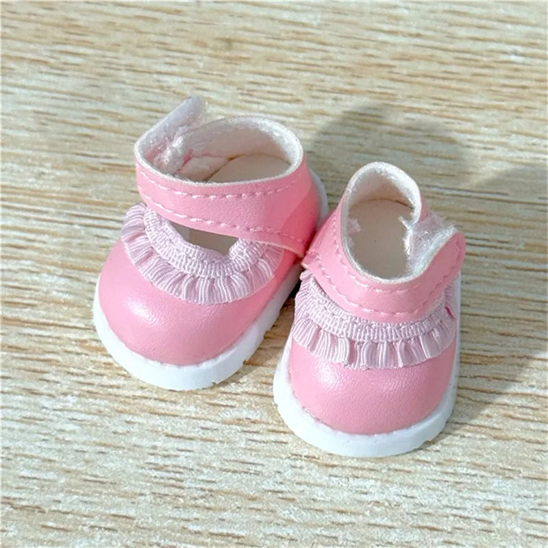 15 17cm For Labubu Doll Wedding Lovers Dress Outfit Clothes Chiffon Skirt Suit Clothing Leather Shoes Set Dollhouse Accessories