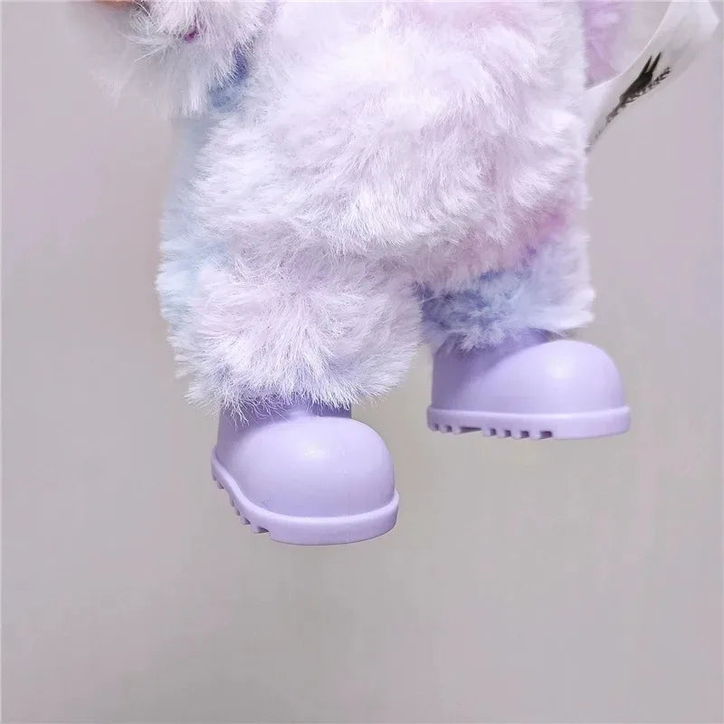 For labubu 4.0 The Monsters Pin Love Series Cartoon Fast Food Hat Working Outfit Clothing Hamburgers Fries M Workwear Clohtes