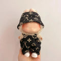 cute gifts for Labubu Sitting Party V1 V2 Autumn Onesie Hat Set Accessories 17cm Mini Doll'S Clothes Outfit Accessories