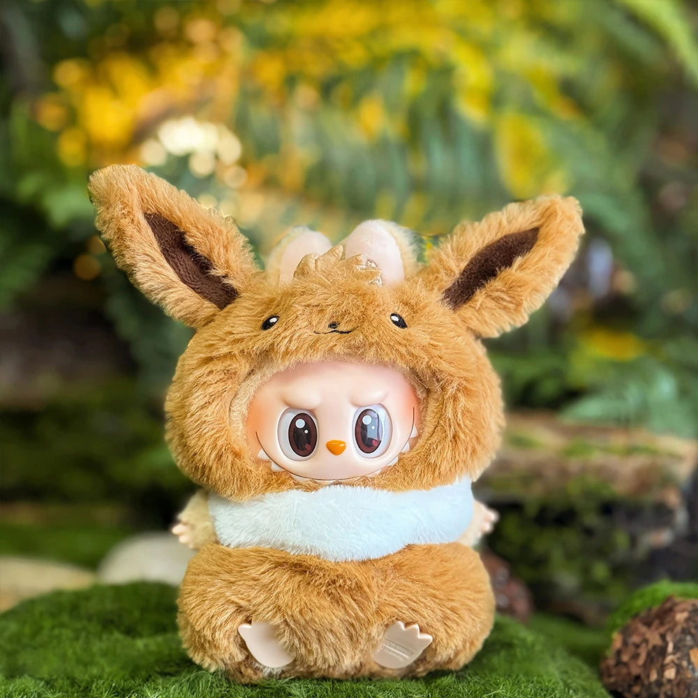 17Cm Clothes for Labubu Cute Replacement Labubu for V1 V2 V3 Plush Dolls Skirts Fashion Set Clothing Outfit Accessory Gift