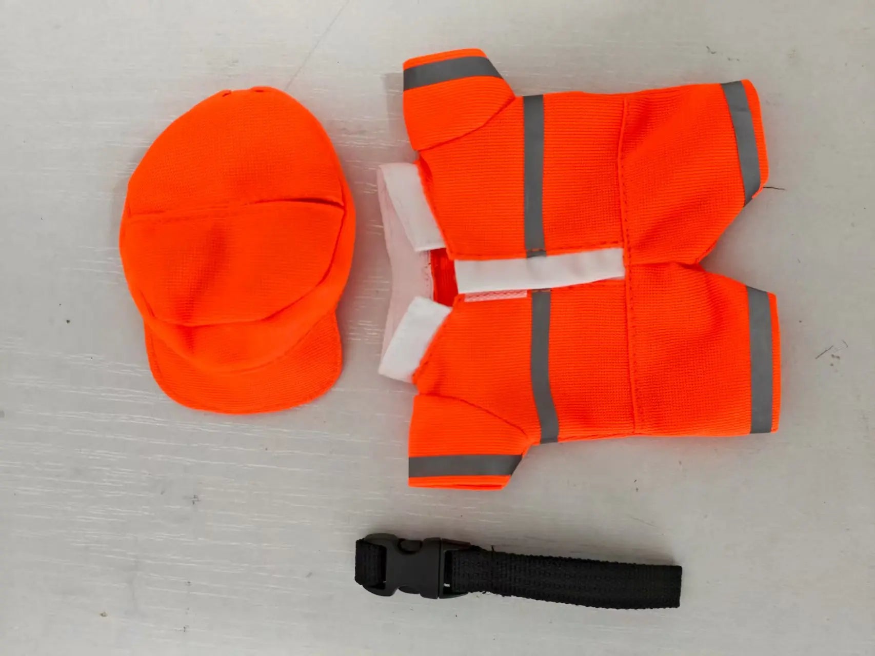 Suitable For Labubu Children'S Clothing 17cm Canvas Clothing Handcuffs Combo Set Doll Clothing Doll Accessories Role-Playing