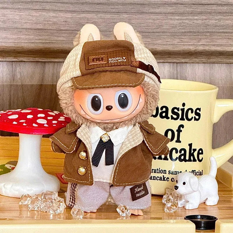 Labubu Doll Clothes - Forest Elf Trendy Cool Set (Clothing Only, No Dolls) toys for girls cute toys