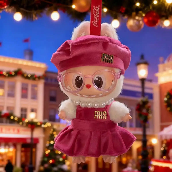 Doll Universal Clothing Mini Plush Cotton Idol  for Doll Clothes For 15-17CM I II III Labubu Outfits Sitting Party Accessories